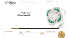 Desktop Screenshot of miriamsjewelry.com