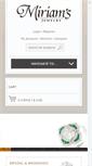 Mobile Screenshot of miriamsjewelry.com